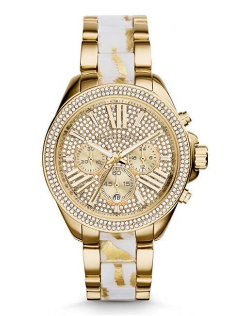 michael kors uhr wren|michael kors two tone watch.